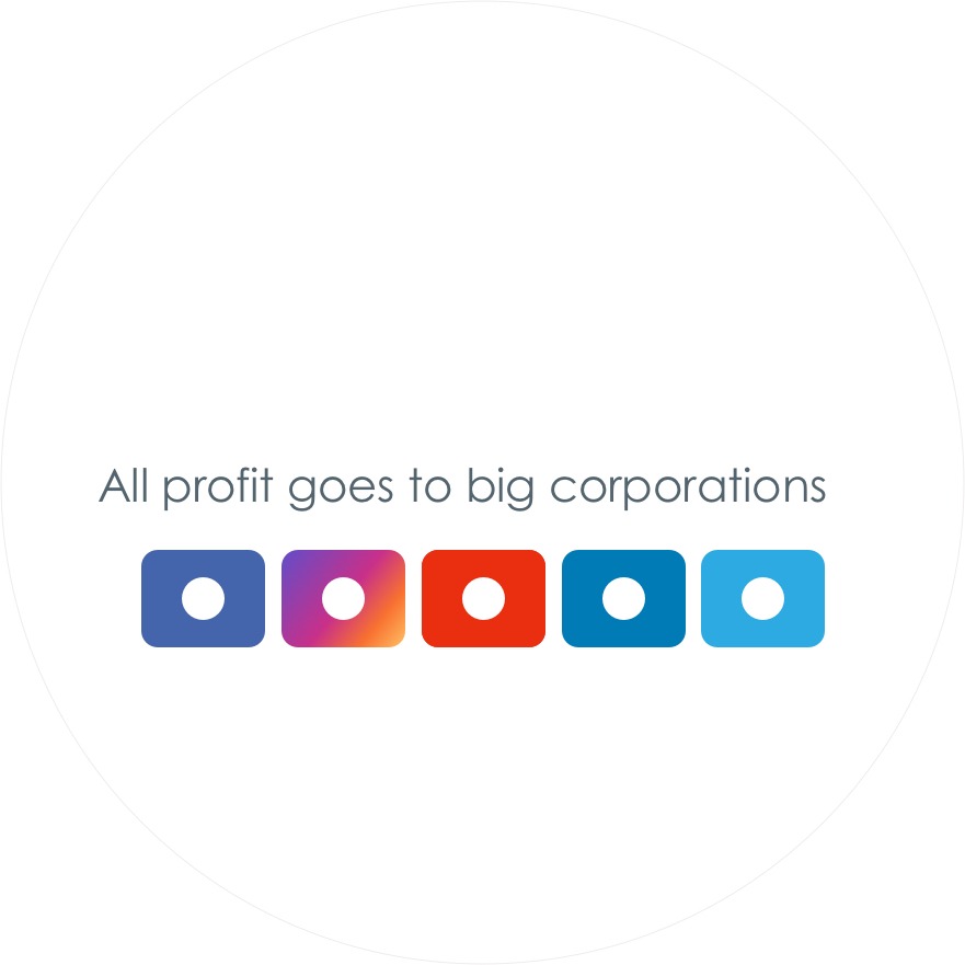 big profits to big corporations