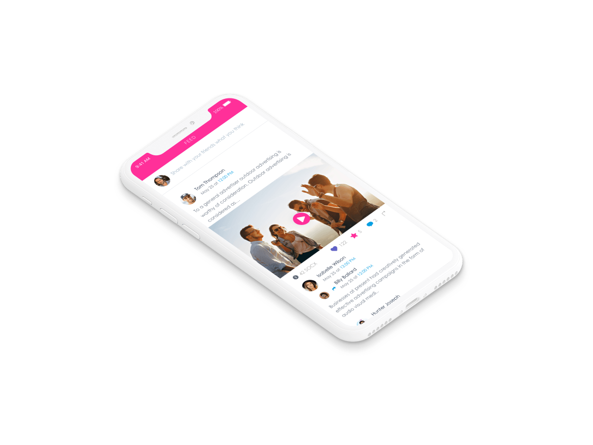mockup socialx
